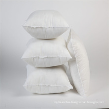 Best selling 100% cotton fabric polyester stuffing wholesale hotel white pillow